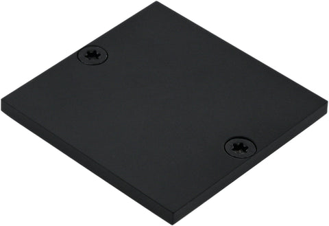 Capac profil LBH plat inchis / negru