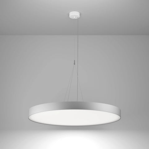 Round 90 PD DI 57W 8348lm 830 OP on/off argintiu Ø-950