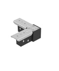 48V SLIM TRACK L-CORNER HOR. NEGRU