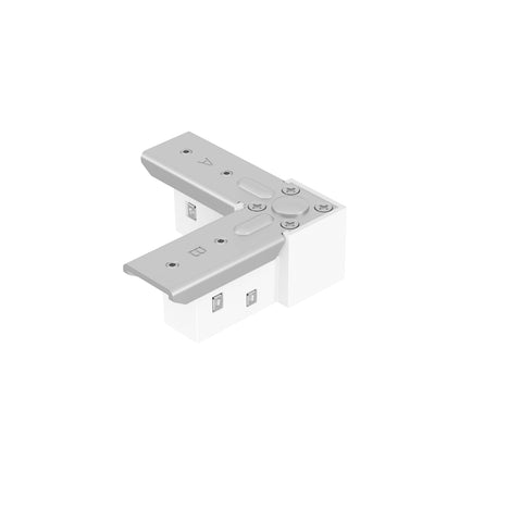 48V SLIM TRACK L-CORNER HOR. ALB