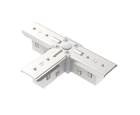 48V SLIM TRACK T-CONECTOR ALB