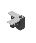 48V BASIC TRACK L-CORNER HOR. NEGRU