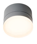 Zelda LED Round Large 12W 740lm 3000K ECG IP54 antracit