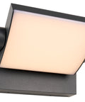 ILAS LED 12,5W 750lm 3000K ECG IP54 antracit