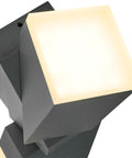 Evo LED Square Up/Down 12,5W 750lm 3000K ECG IP54 antracit