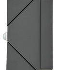 Evo LED Square Up/Down PIR 12,5W 750lm 3000K IP54 antracit