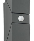 Evo LED Square Up/Down PIR 12,5W 750lm 3000K IP54 antracit