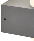 Zelda LED Medium Up/Down 12,5W 900lm 3000K IP54 antracit