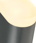 Naos LED Medium Up/Down 13W 650lm 3000K ECG IP54 antracit