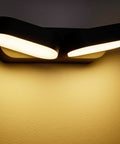 Lea LED Double 13W 600lm 3000K ECG IP54 antracit