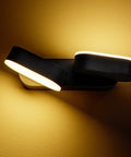 Lea LED Double 13W 600lm 3000K ECG IP54 antracit