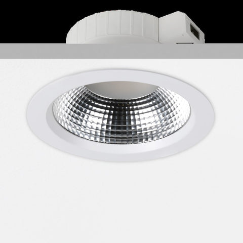 Downlight Actor M 14/19W 830/840 131lm/W, IP54, Ø-190mm, WH