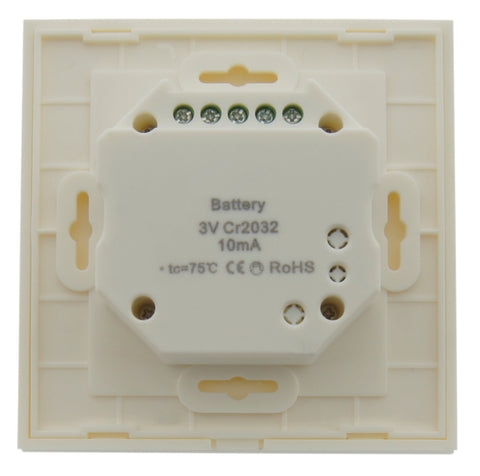 LED RF Controller Mono - wall transmitter white