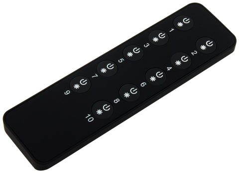 LED RF Controller Mono - 10 Zones remote control