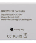LED RF Controller RGBW Set Receiver + remote control