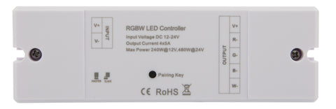 LED RF Controller RGBW Set Receiver + remote control