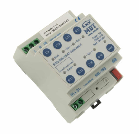 KNX DALI Gateway 16 (DALI DT8 | TW, RGB, RGBW)