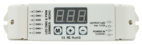 LED DMX & PWM Dimmer Mono