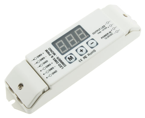 LED DMX & PWM Dimmer Mono