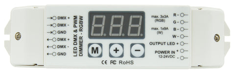 LED DMX & PWM Dimmer RGBW