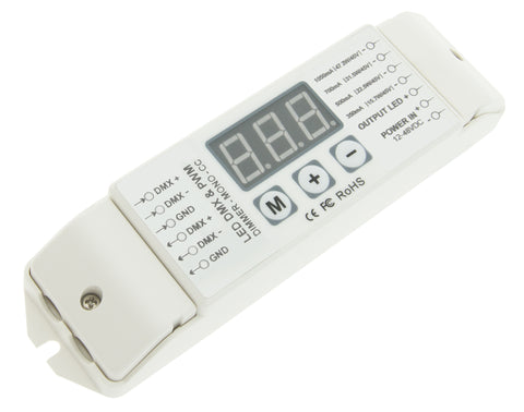 LED DMX & PWM Dimmer Mono CC