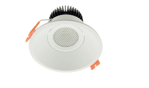 LED Downlight 95 WW (Warm White), Black, IP43