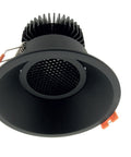 LED Downlight 95 WW (Warm White), Black, IP43