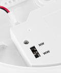 Elegance Round 3 EVOlution 24W/18W/10W 3K/4K Dim IP54 alb