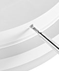 ELEGANCE Round 3 Evolution 24/18/10W 3K/4K Sensor IP54 alb