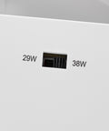 ELEGANCE SQUARE 4 Evolution 38W/29W 3K/4K Dim IP20 alb