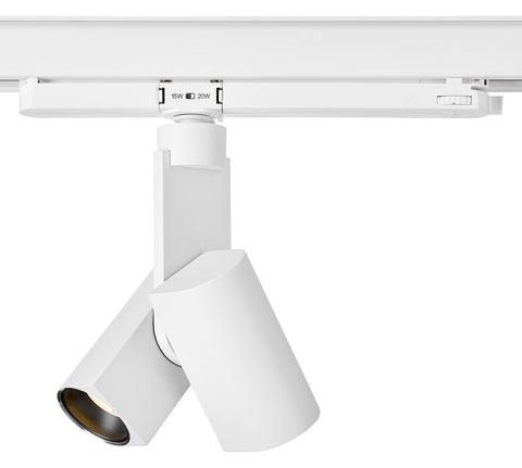 ENEA 46 TRACK DUE 8W/11W 930 1200/1500lm 24° alb