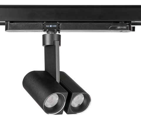 ENEA 46 TRACK DUE 8W/11W 930 1200/1500lm 24° negru