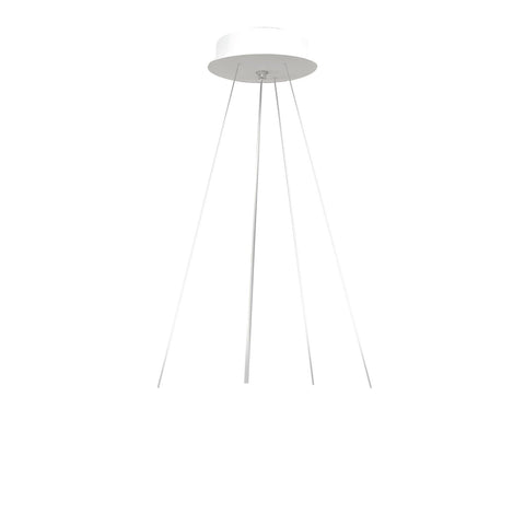 Suspensie pt corpul de iluminat rotund Novia R 320/450, alb