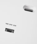 Elegance Disc 450 18W/24W/32W 3/4K CRI90 IP20 dimm alb