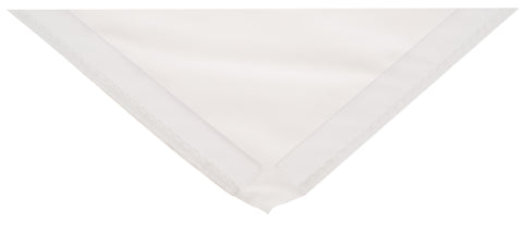 Transparent fabric incl. Rubber lip