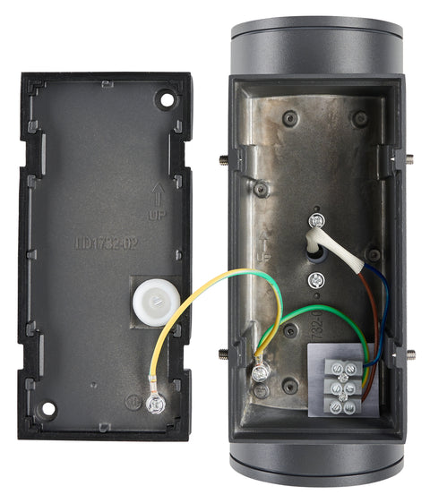 ALMERIA Wall UP/Down 24,7W 1577lm 3000K IP54 antracit