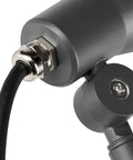 ZAMORA GU10 I 230V IP54 antracit, cu cablu de 2 metri