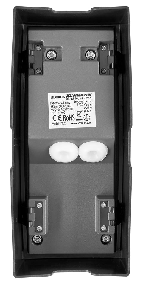 FANO Small 4,8W 283lm 3000K 230V LED IP65 antracit