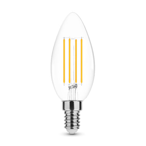 LED Filament Candle 7W 4000K 806lm E14 C35 360° dimmable