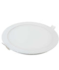 Panou LED R 18W 1620lm 4000K CRI80 IP20 120° rotund alb
