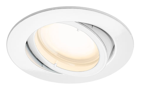 MY68 Round, MR16, GU5,3, 50W, IP20, reglabil, alb