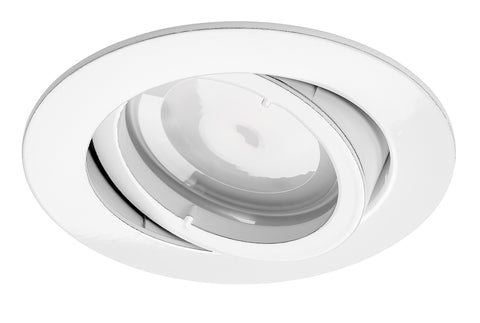 MY68 Round, MR16, GU5,3, 50W, IP20, reglabil, alb