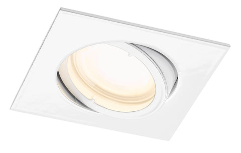 MY68 Square, MR16, GU5,3, 50W, IP20, reglabil, alb