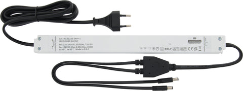 SN - Sursa de alimentare 150W/24V priza - IP20 / MM alungita