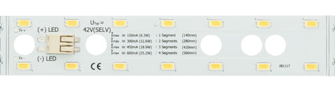 LED PCB Module25 NW (Neutral White) - IP20, CRI/RA 80+