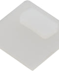 Capac din silicon inchis pentru profil silicon LED 16x16