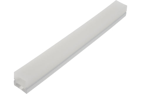 Profil din silicon LED Patrat 19 x 19 mm / alb