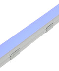 Profil silicon LED plat 19 x 19 mm / alb