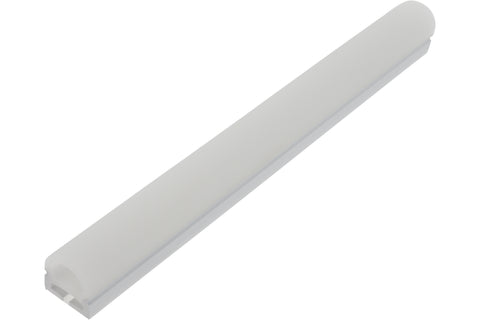 Profil Silicon LED Rotund 19 x 19 mm / alb