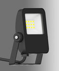 Capri LED Basic 10W 1200lm 4000K simetric IP65 negru
